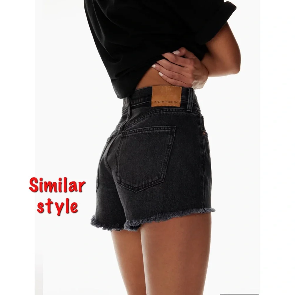 👯‍♀️Host Pick⚡️Denim Forum (Aritzia) The Ex Boyfriend Short - Picture 4 of 11